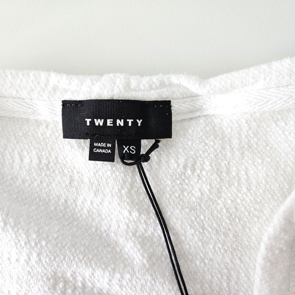 TWENTY white top, Size XS - Picture 3 of 4
